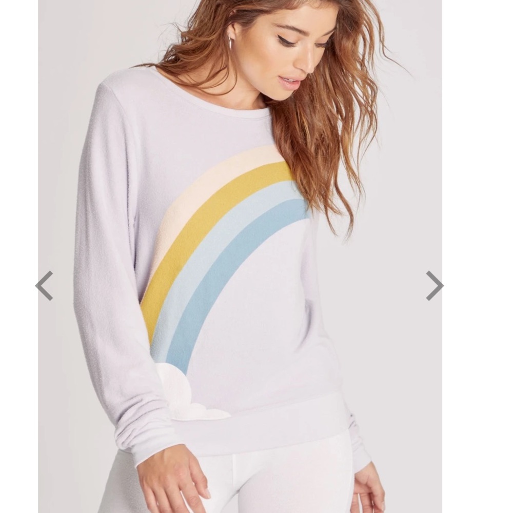 Wildfox Color Cloud Baggy Beach Jumper